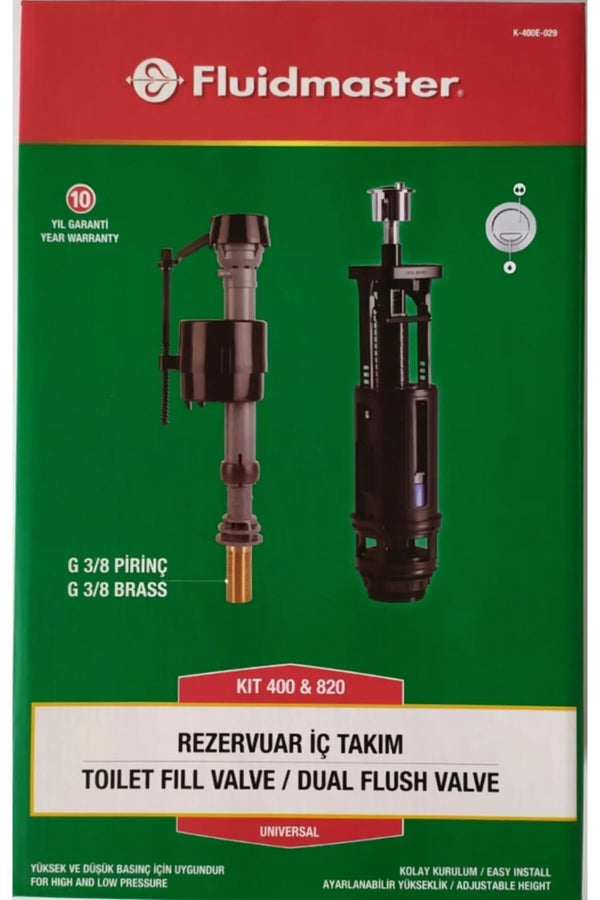 Fluidmaster 400 Serisi Doldurma (3/8