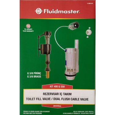 Fluidmaster 400 Serisi Doldurma (3/8