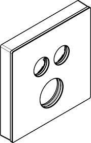 92623600 Hansgrohe Duvar Batarya Rozeti Select